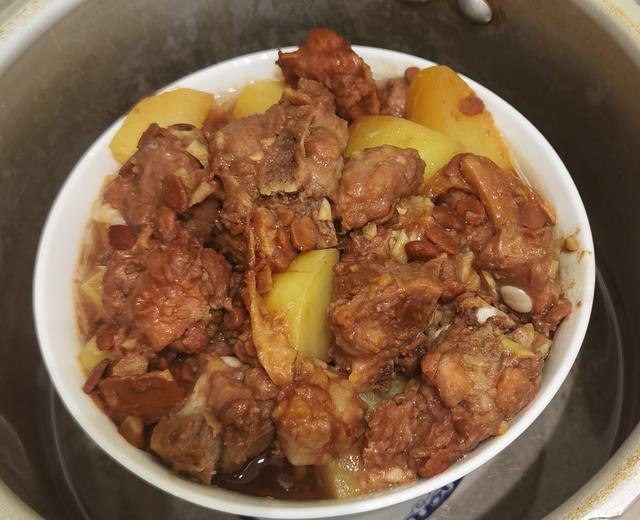 黄豆酱蒸排骨的做法