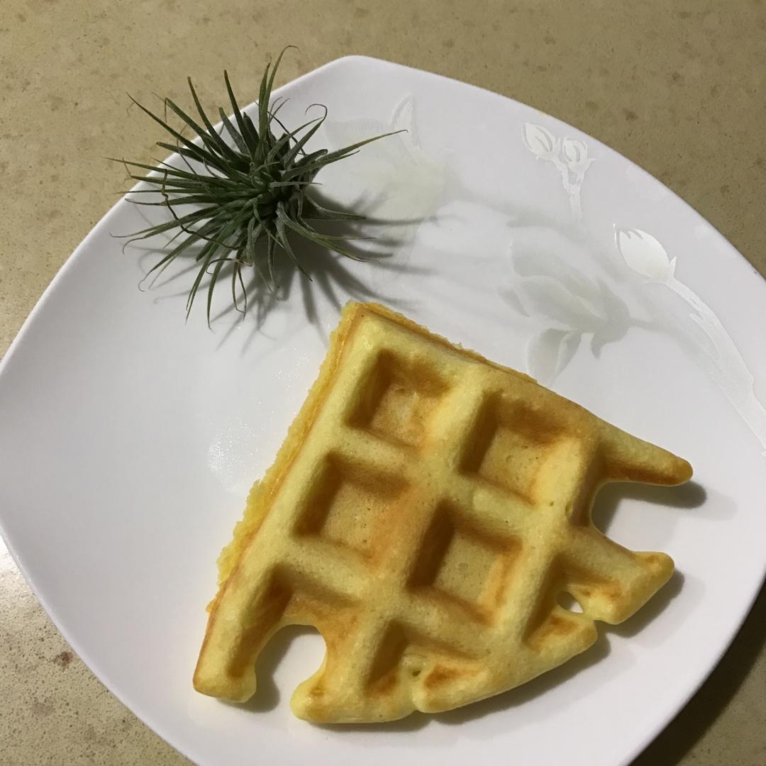 宝宝辅食：无糖低油华夫饼