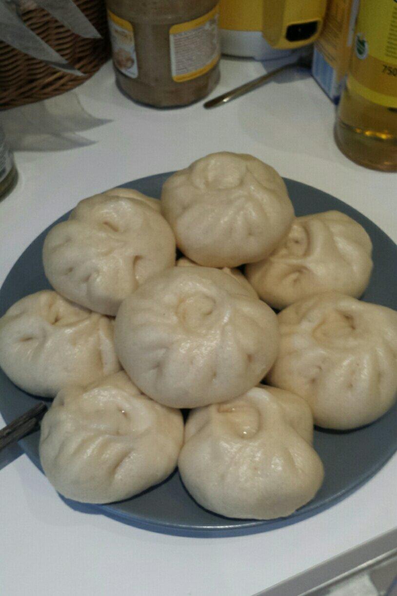 牛肉芹菜叶馅早餐小包子