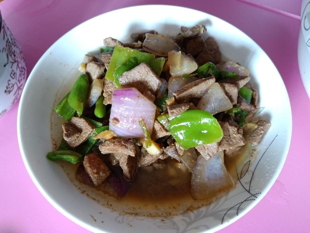 嫩炒猪肝