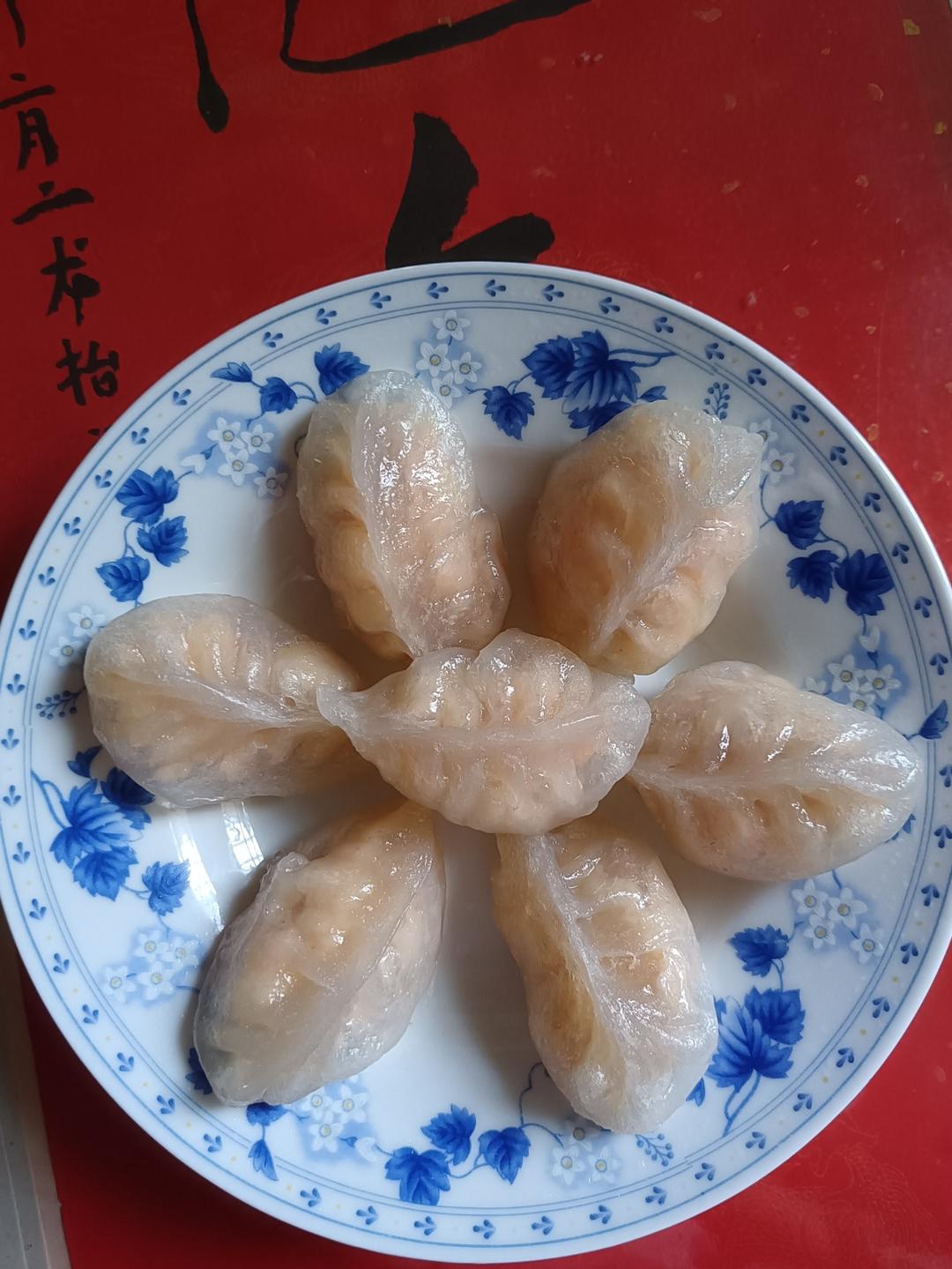 水晶虾饺