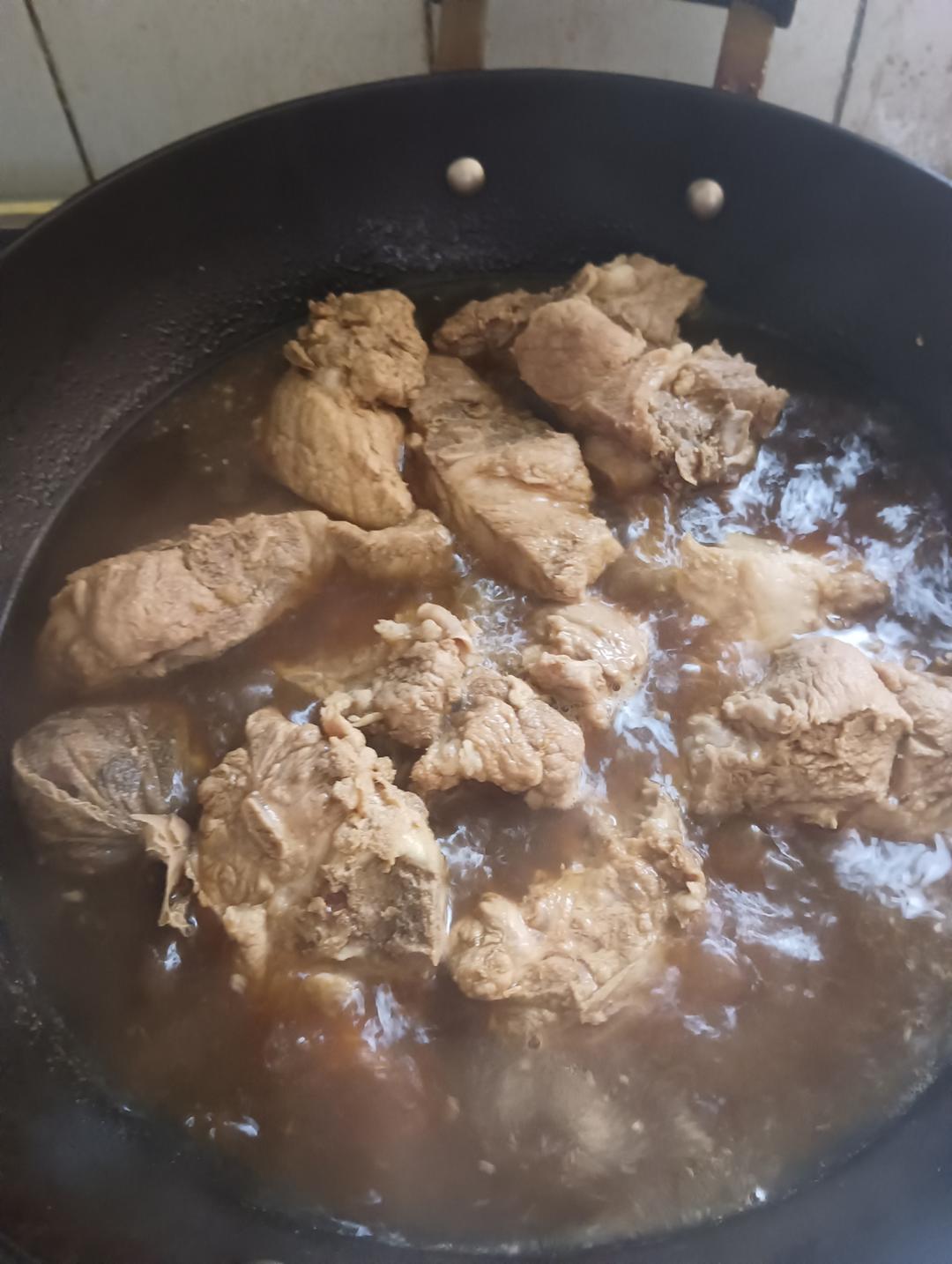 超简单的家常炖排骨