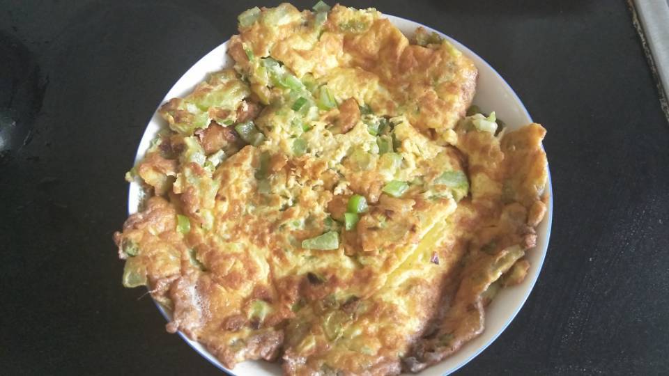 去火的下饭菜-  鸡蛋苦瓜碎