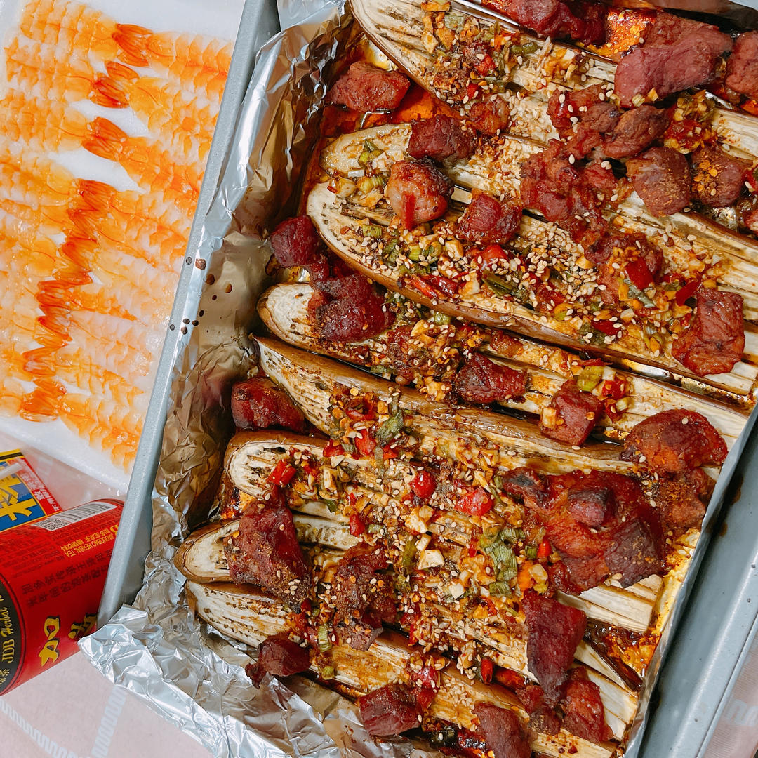 1:2:3，完美复刻烧烤摊（5分钟搞定烤茄子！）