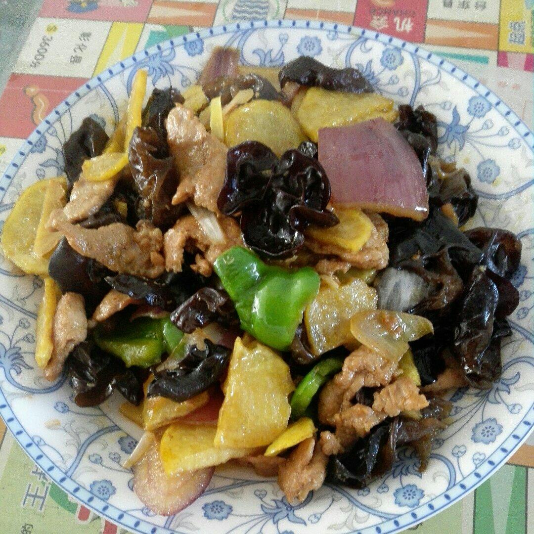 过油肉土豆片