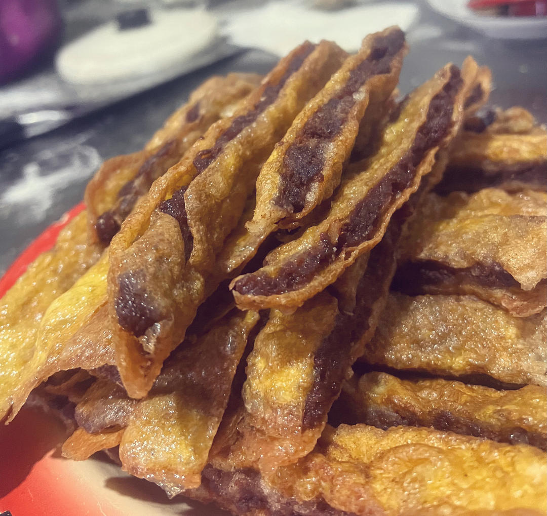 做法详细的浇汁牛肉夹沙