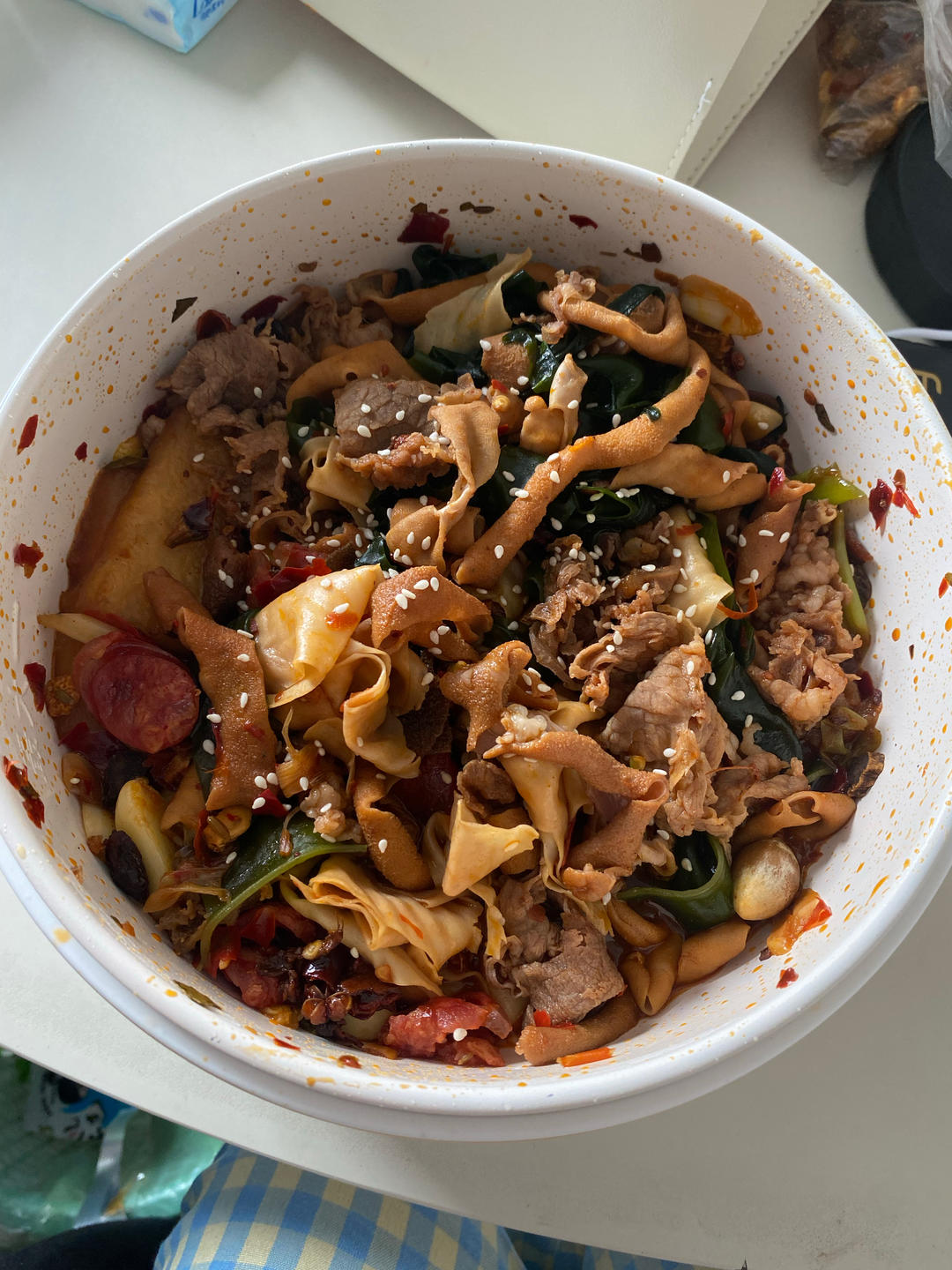 自制麻辣香锅㊙️香辣过瘾