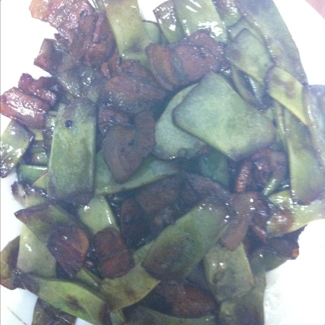 扁豆炒肉