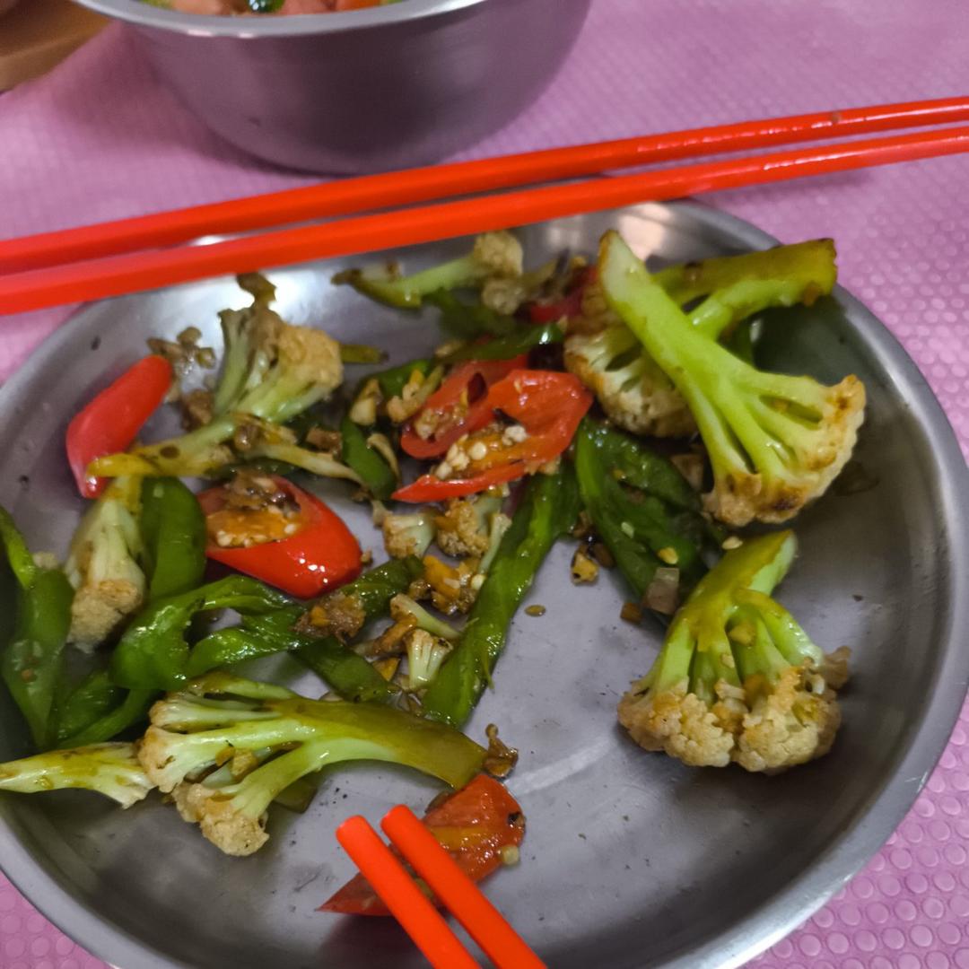 比肉还好吃的【炝炒花椰菜】