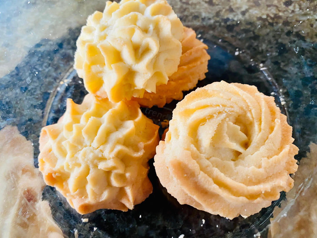 酥得掉渣的『黄油曲奇饼干』