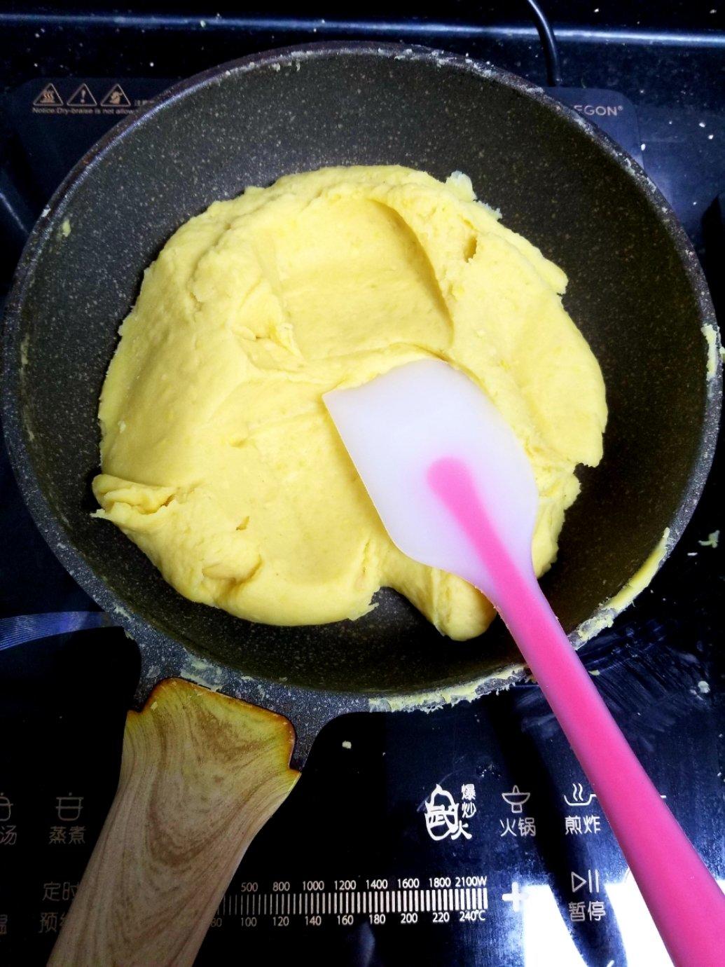 冰皮月饼馅~低糖低油版绿豆椰蓉馅-吃一口就停不下来