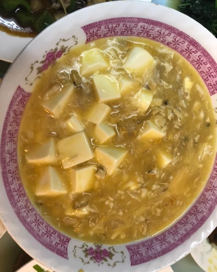 蟹粉豆腐（无姜葱版）