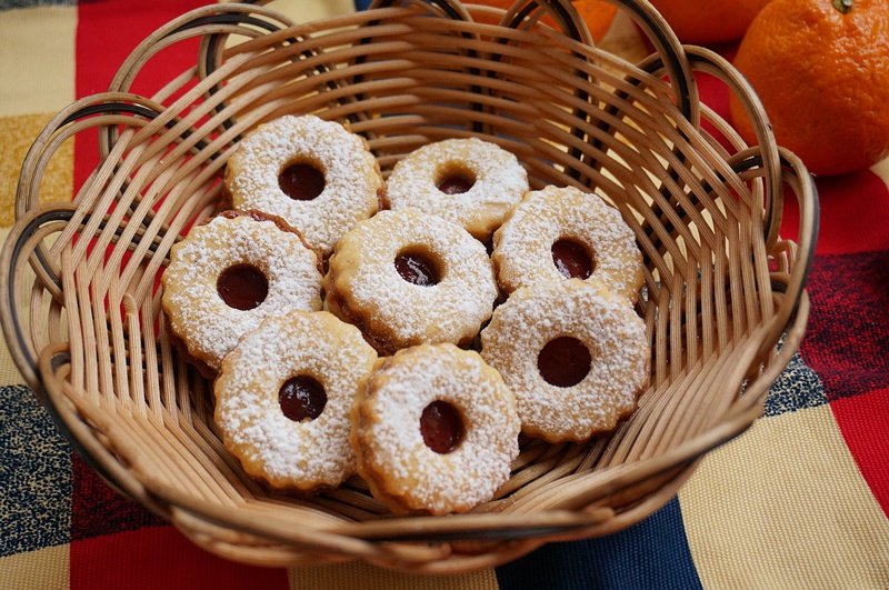 林茨饼干Linzer cookie