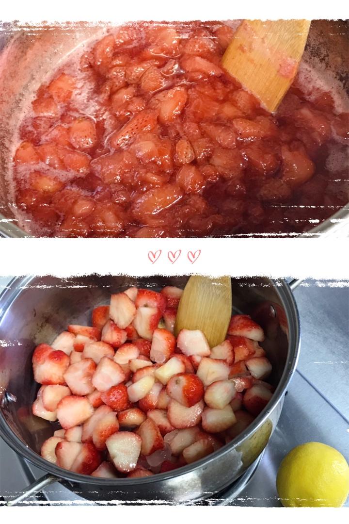 自制草莓酱（孩子爱吃的不得了）