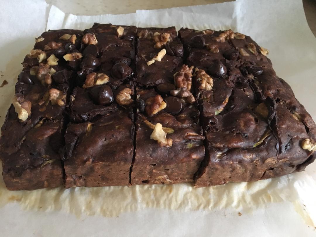 巧克力西葫芦快手面包（健康巧克力“蛋糕”）丨健康·烘焙