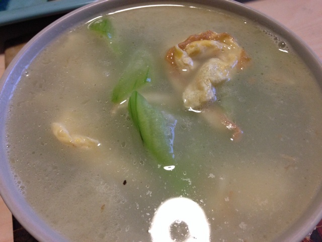 丝瓜蛋汤