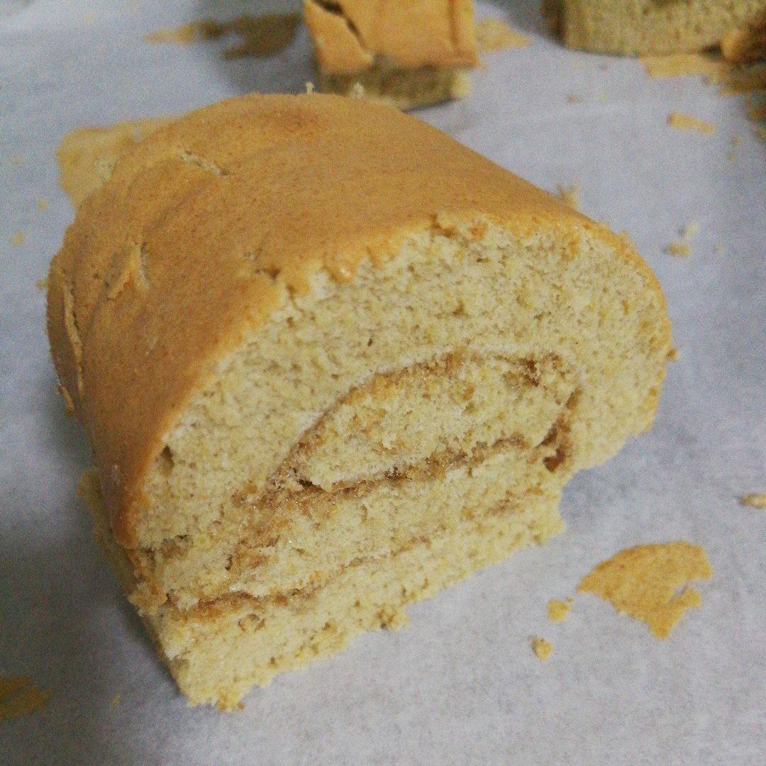 肉松戚风蛋糕卷