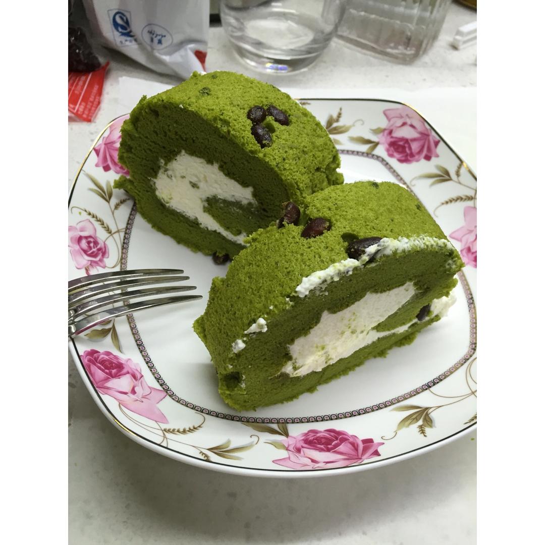 《Tinrry下午茶》教你做抹茶红豆卷