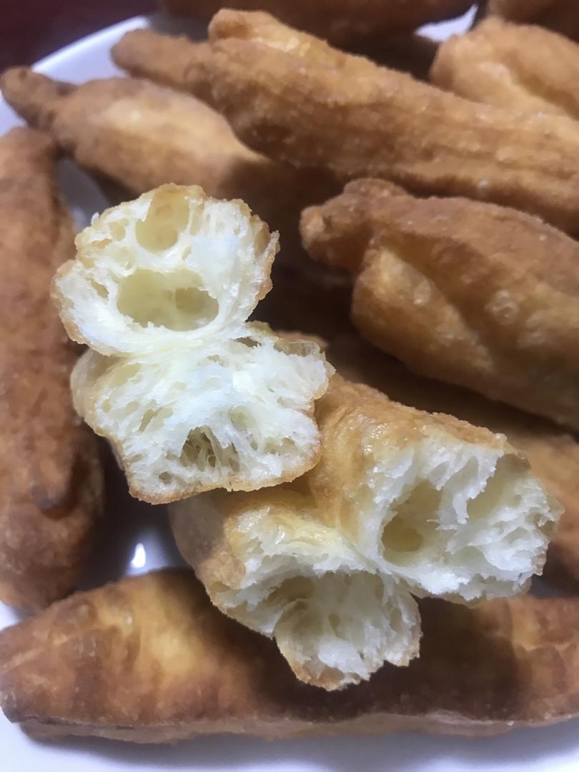 快手早餐～自制油条（酵母版，不含泡打粉、膨松剂）