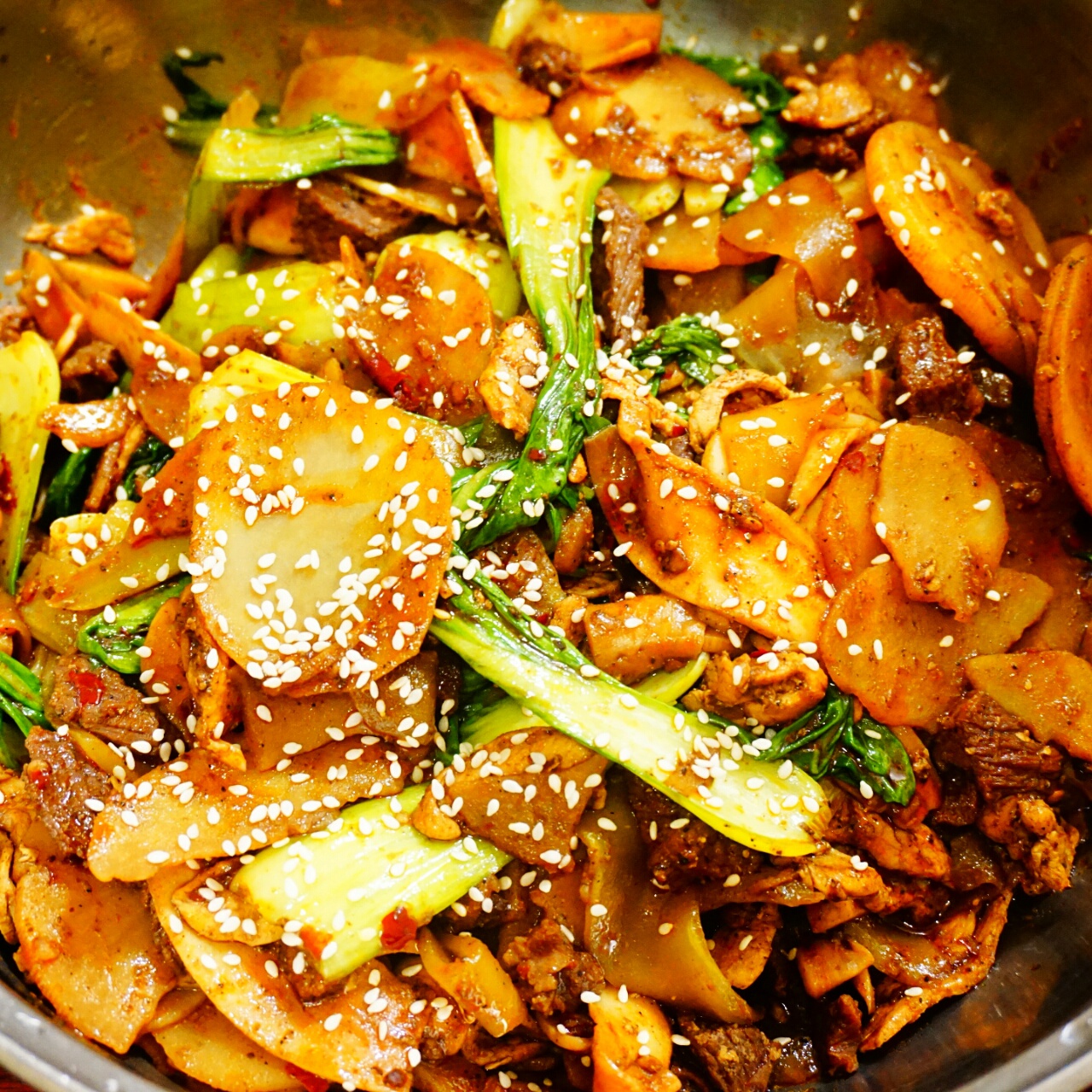 line蓝做的麻辣香锅