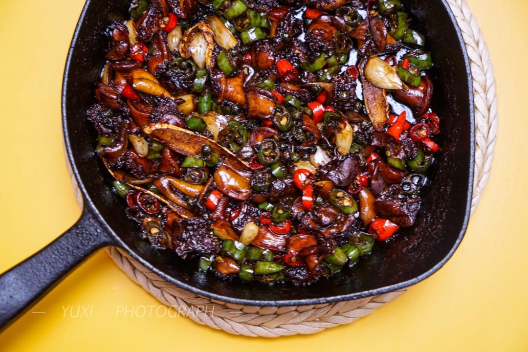 鱼汐做的下酒菜麻辣口的海葵