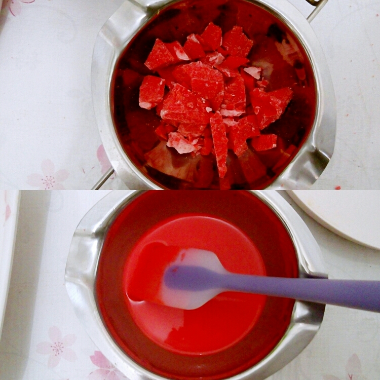 草莓造型迷你蛋糕的做法 步骤7
