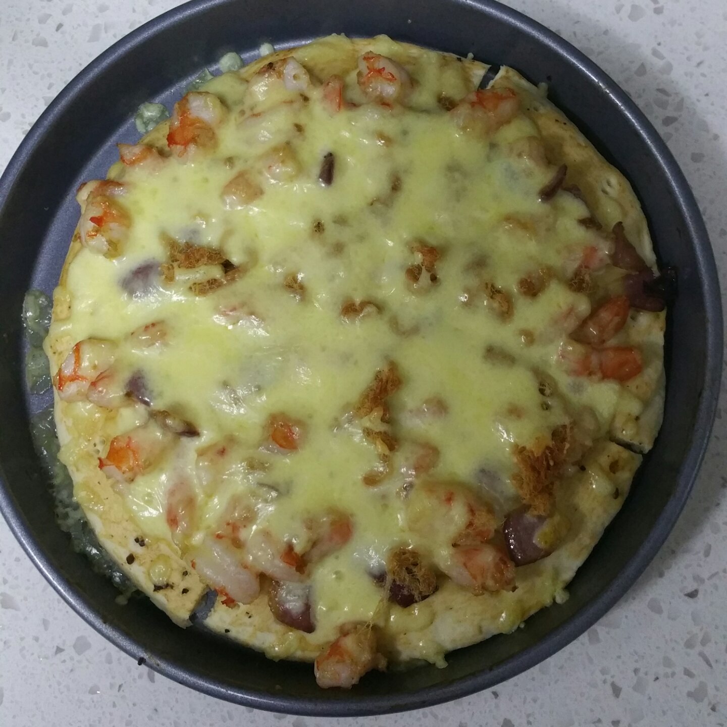 八寸披萨饼皮（四个）制作