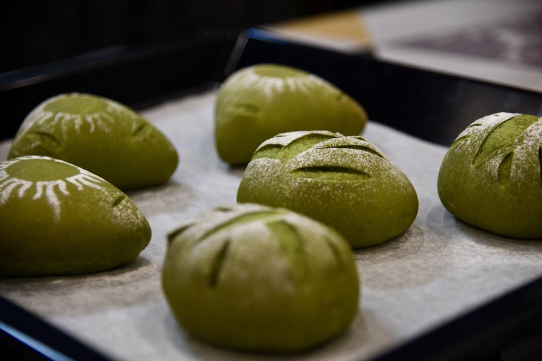 抹茶麻薯软欧
