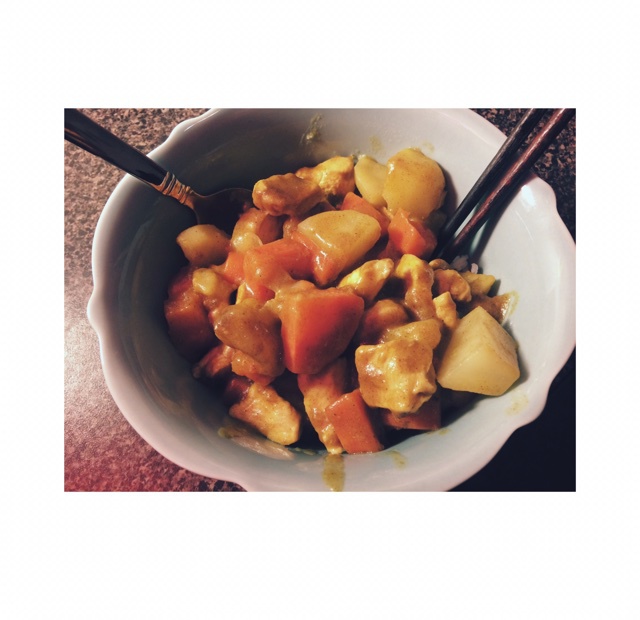 咖喱鸡肉饭