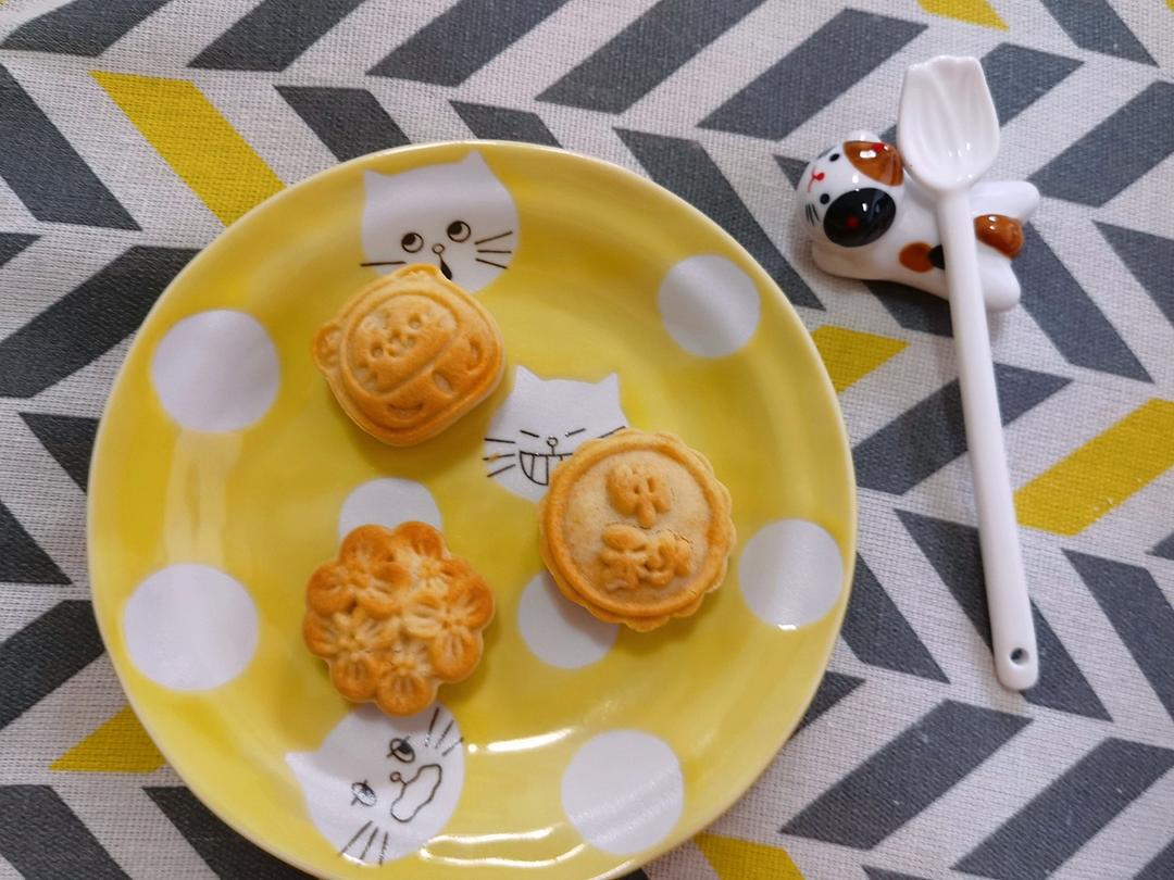 ～好食知时节，当秋乃花生～咸蛋黄肉松花生月饼（非广式）