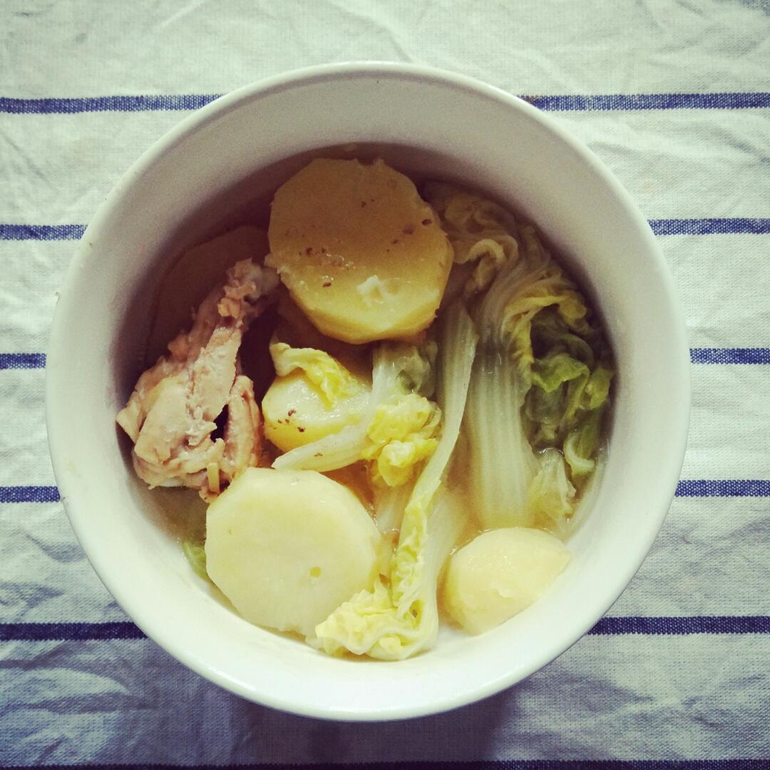 【一人食】电饭煲蒸鸡腿