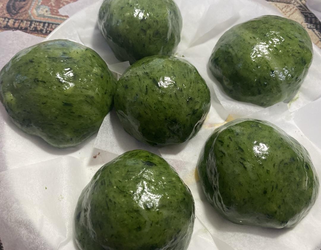 自制青团