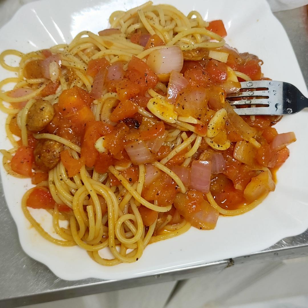 自从学会了这个意面，外面瞬间不香了～