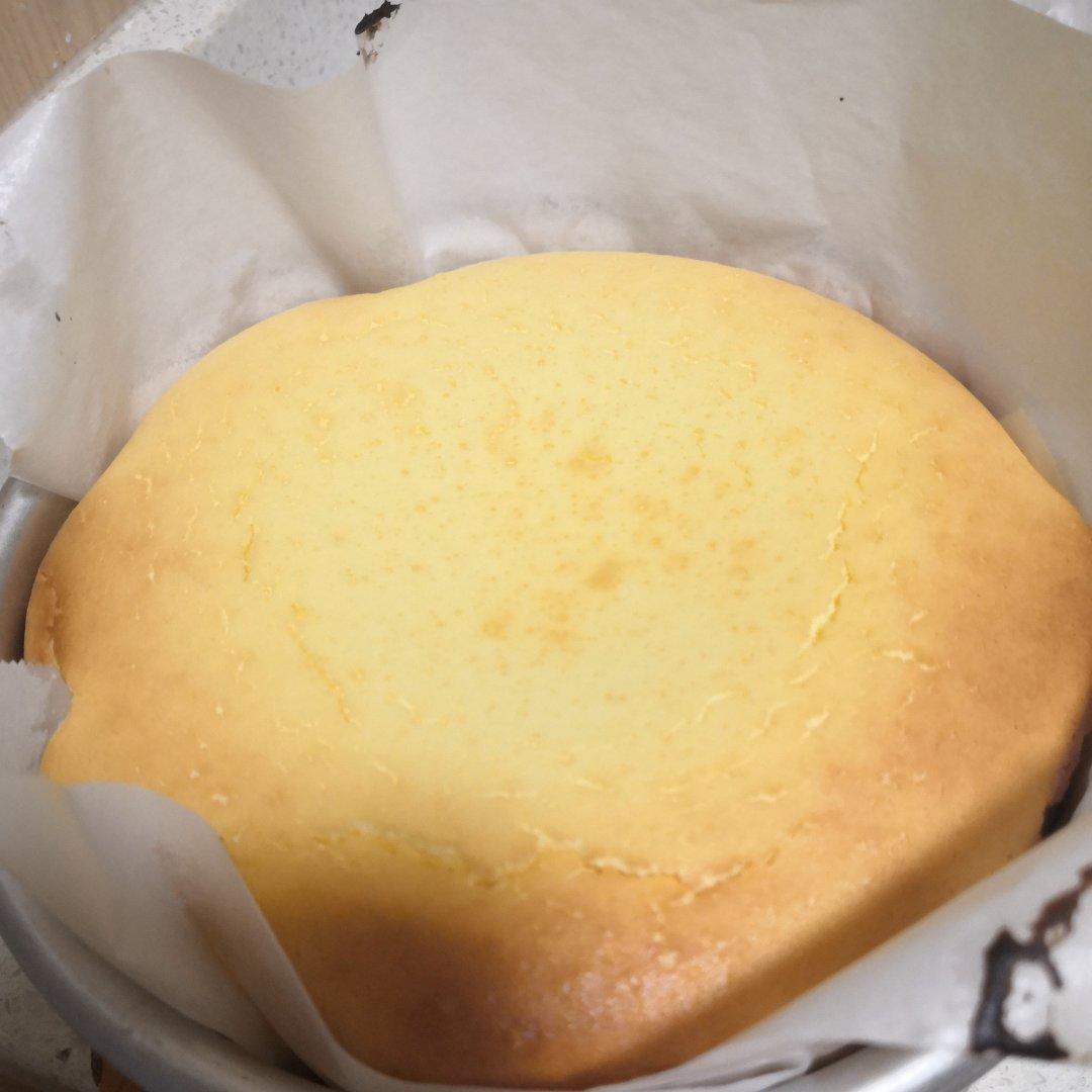 快手的网红basque cheesecake巴斯克焦芝士蛋糕