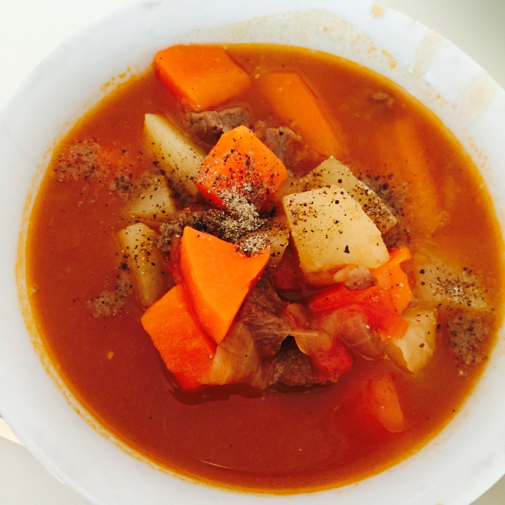 yejtzi做的罗宋汤