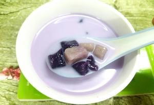 台湾Q弹紫薯香芋圆的做法 步骤6