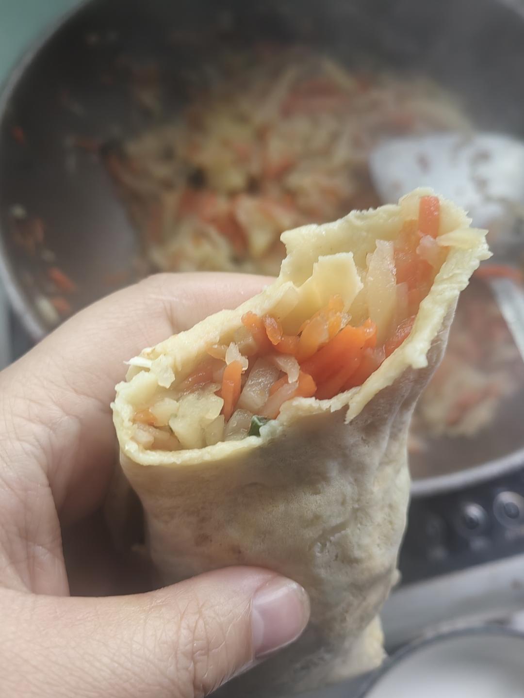香葱鸡蛋饼