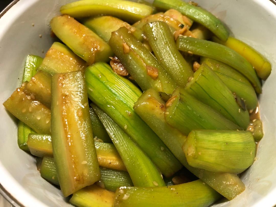 清炒丝瓜（川味家常做法）