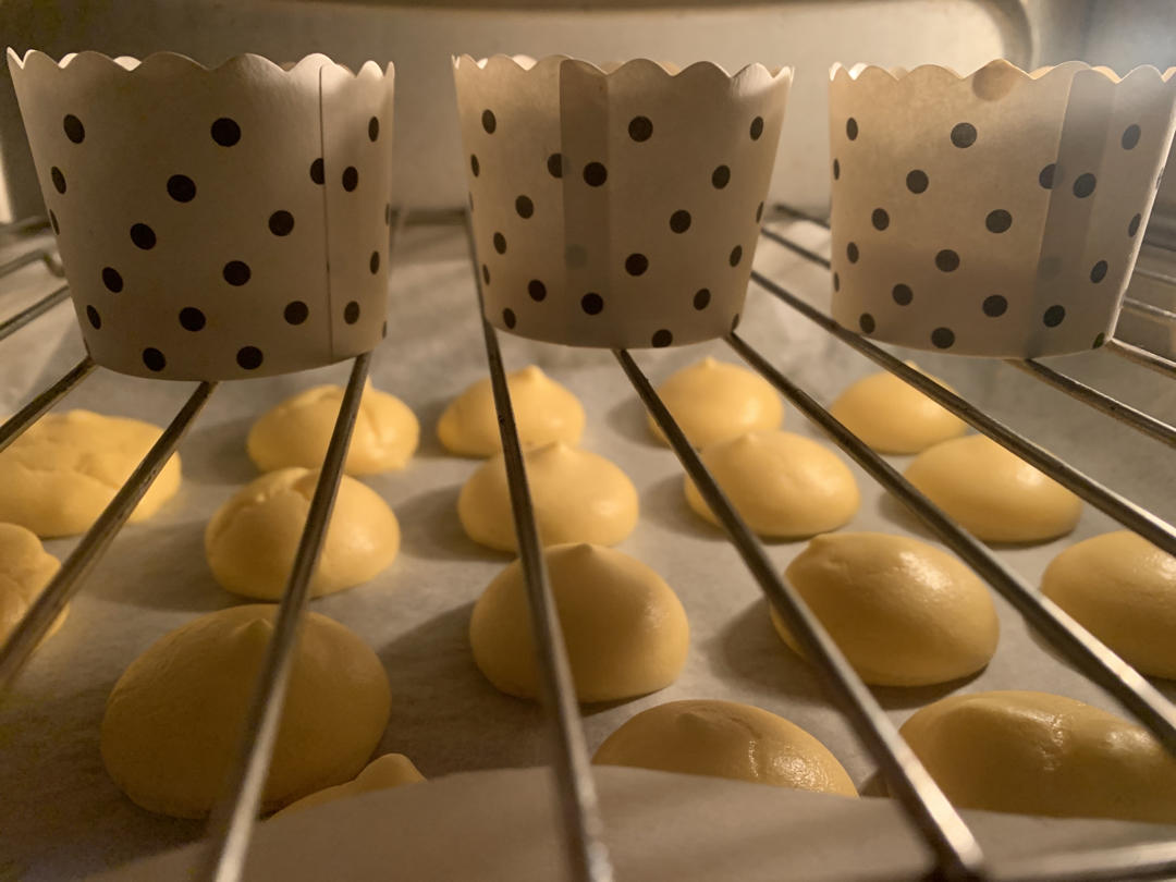 宝宝烤箱版舒芙蕾松软小蛋糕