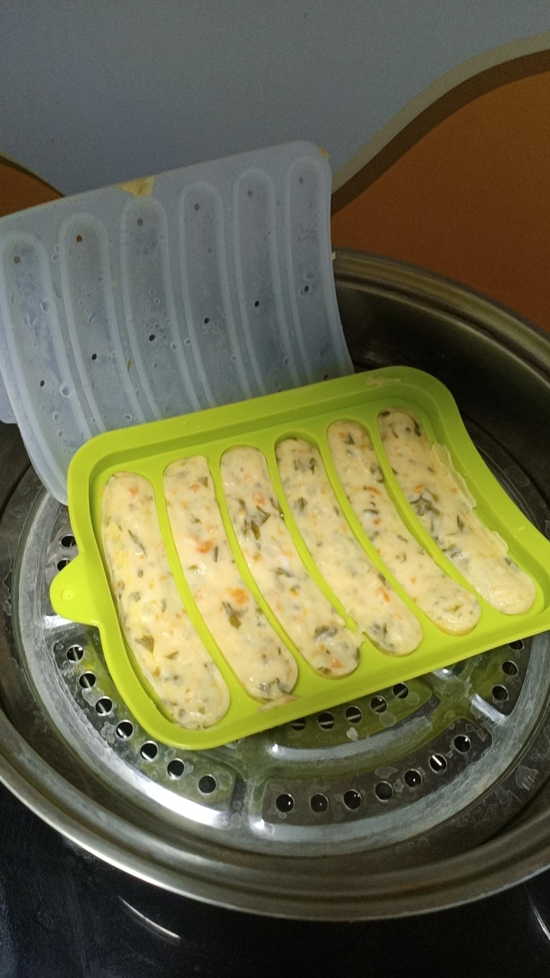 宝宝辅食：土豆时蔬软肠