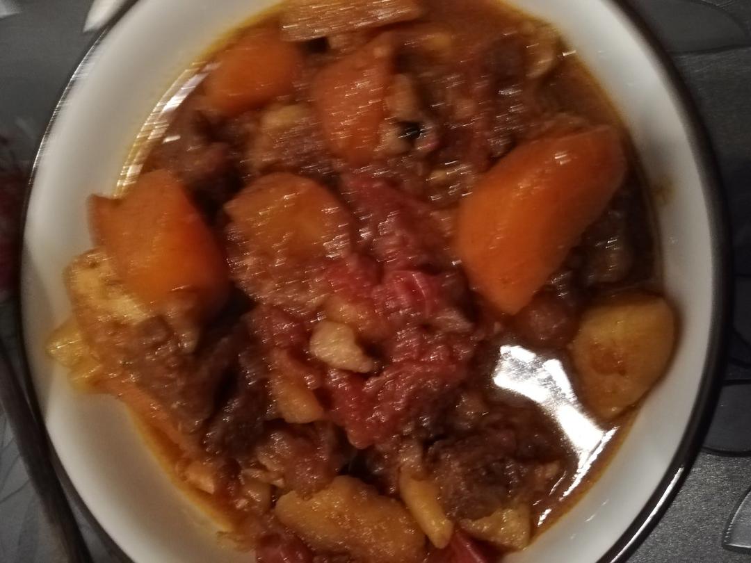 番茄土豆炖牛腩