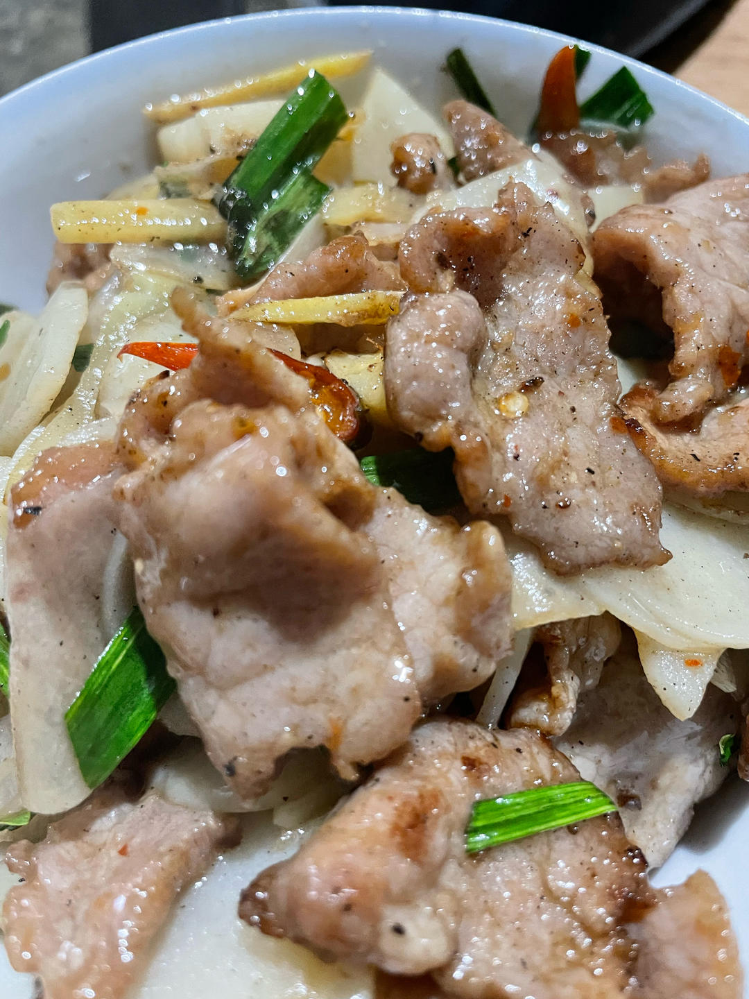 土豆片炒肉