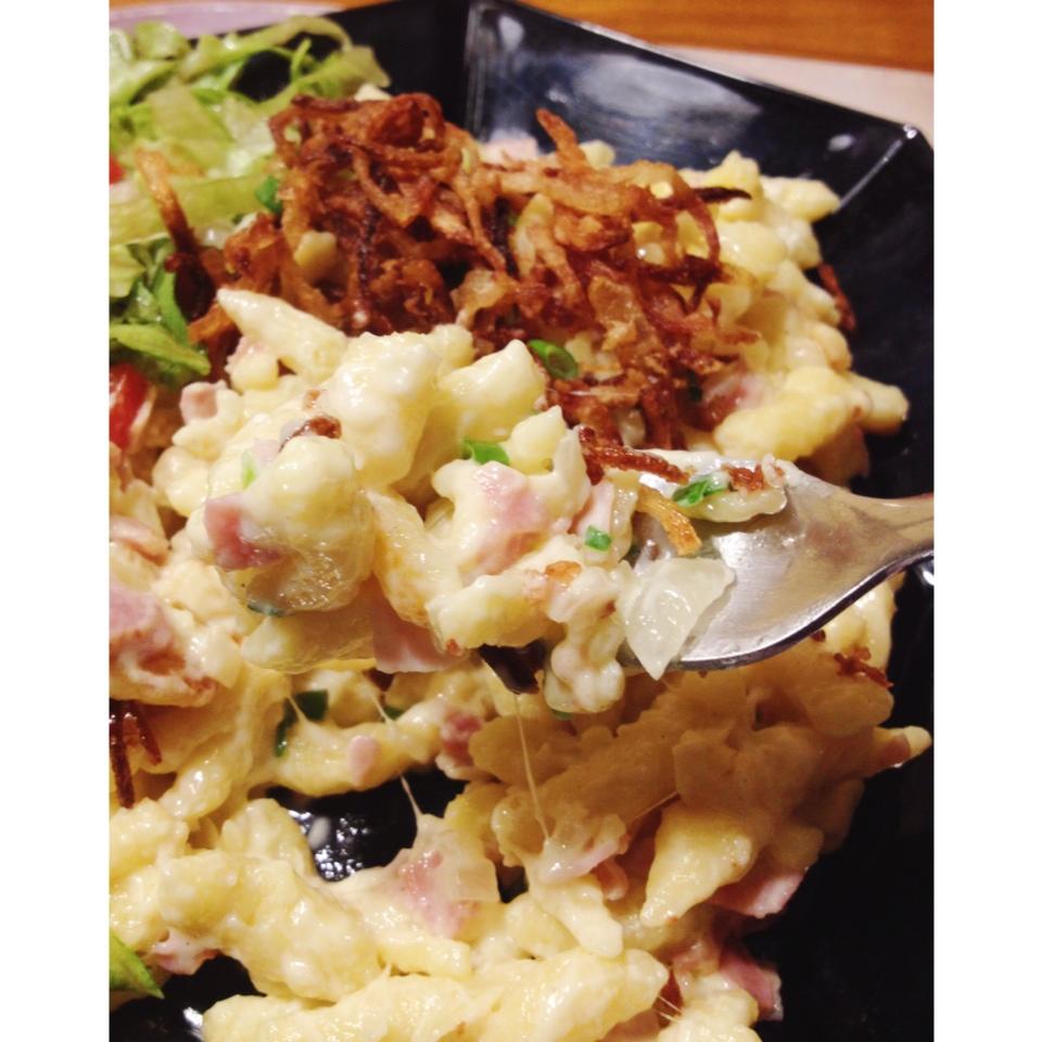 Käsespätzle
德式乳酪面疙瘩