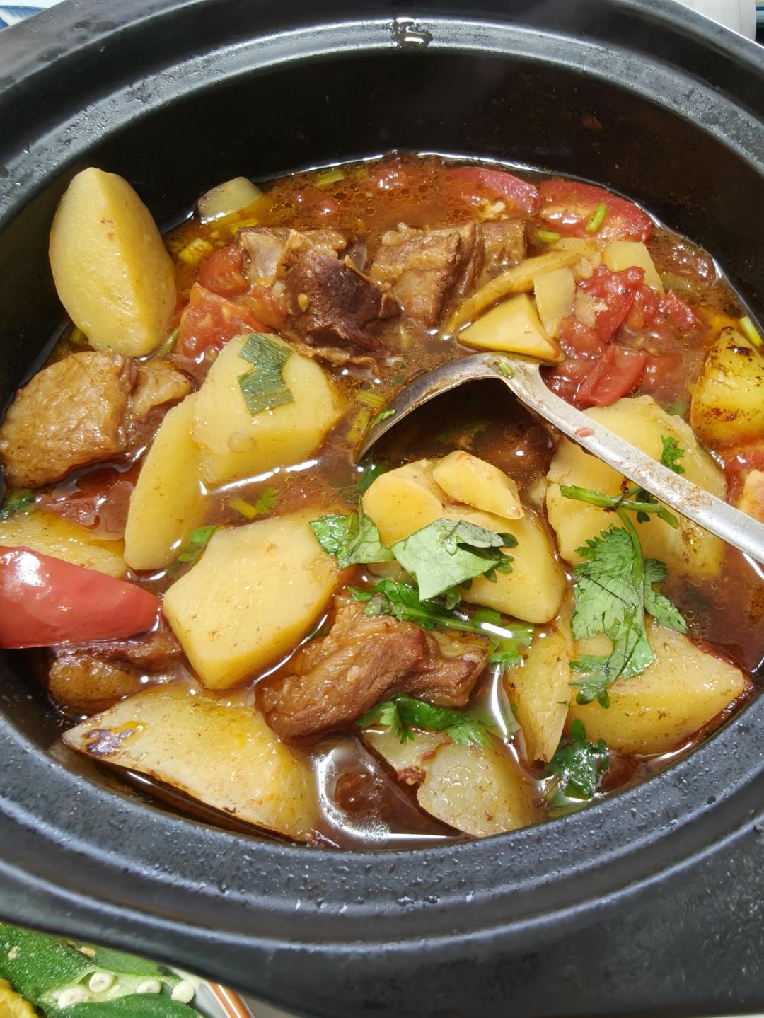 金牌🥇西红柿土豆炖牛腩