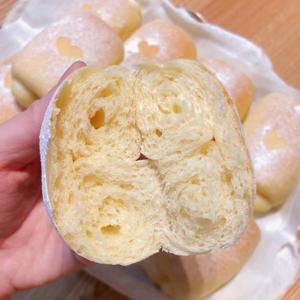 爱心绵绵超软柯基PP牛奶面包（宝宝版可以做无糖也一样好吃）的做法 步骤15