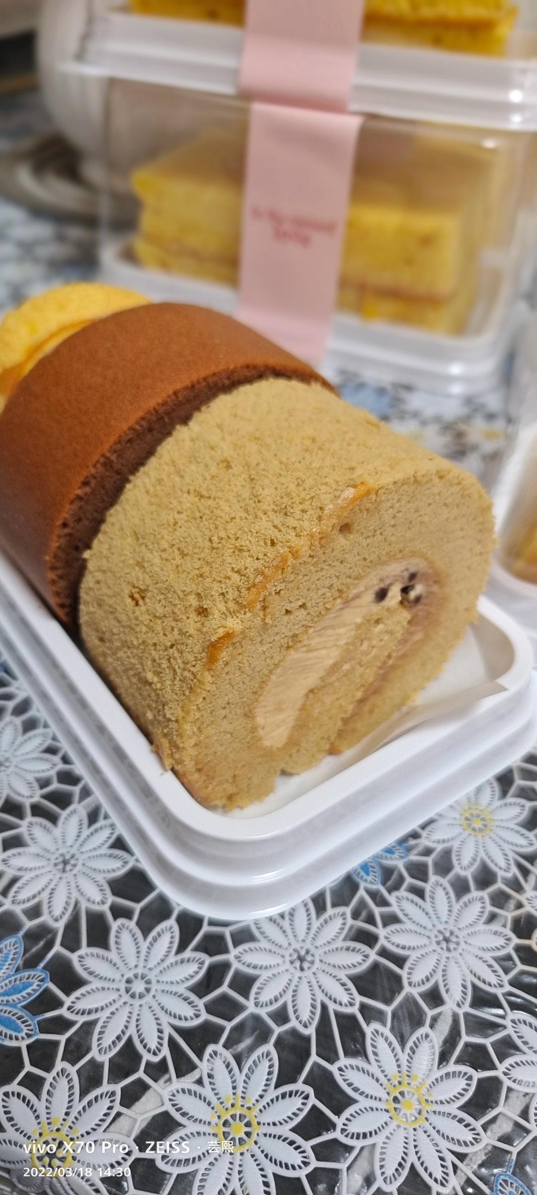 这口感绝了‼️茶香四溢❗️焦糖伯爵红茶蛋糕卷