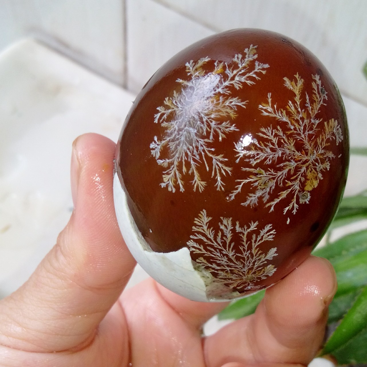 姜汁松花蛋