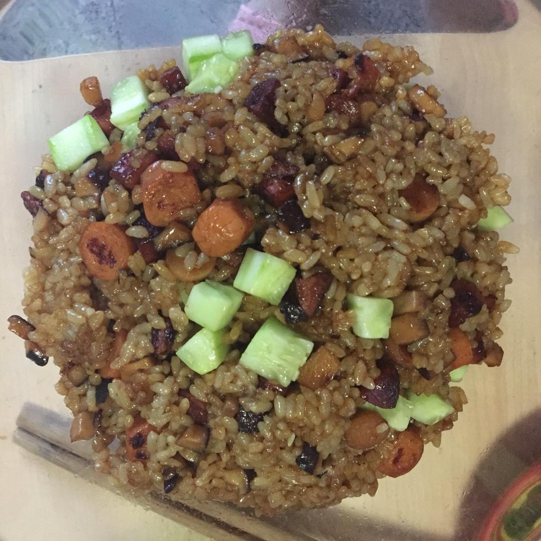 酱油炒饭(超级简单)