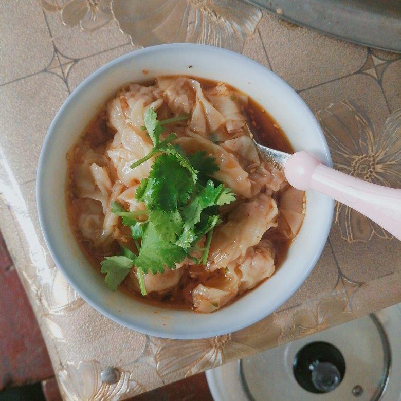 🔥好吃到汤汁都不剩❗️酸汤馄饨❗️