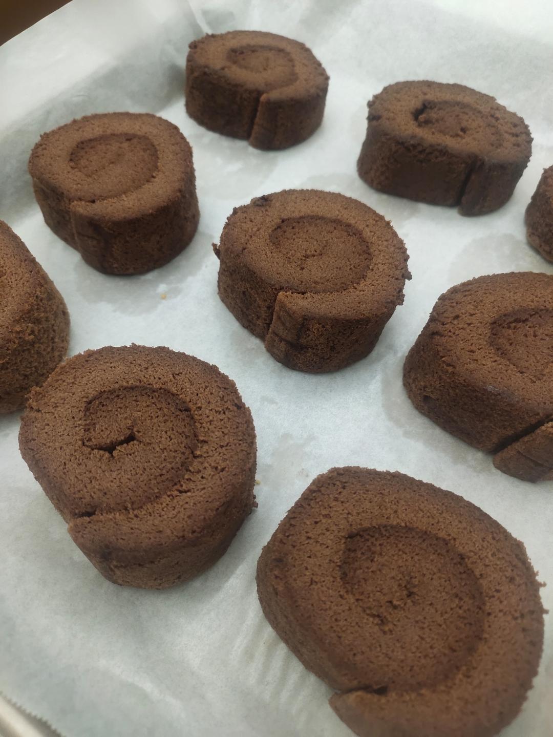 私房爆单🔥可可蛋糕卷丨不消泡卷不裂的配方分享